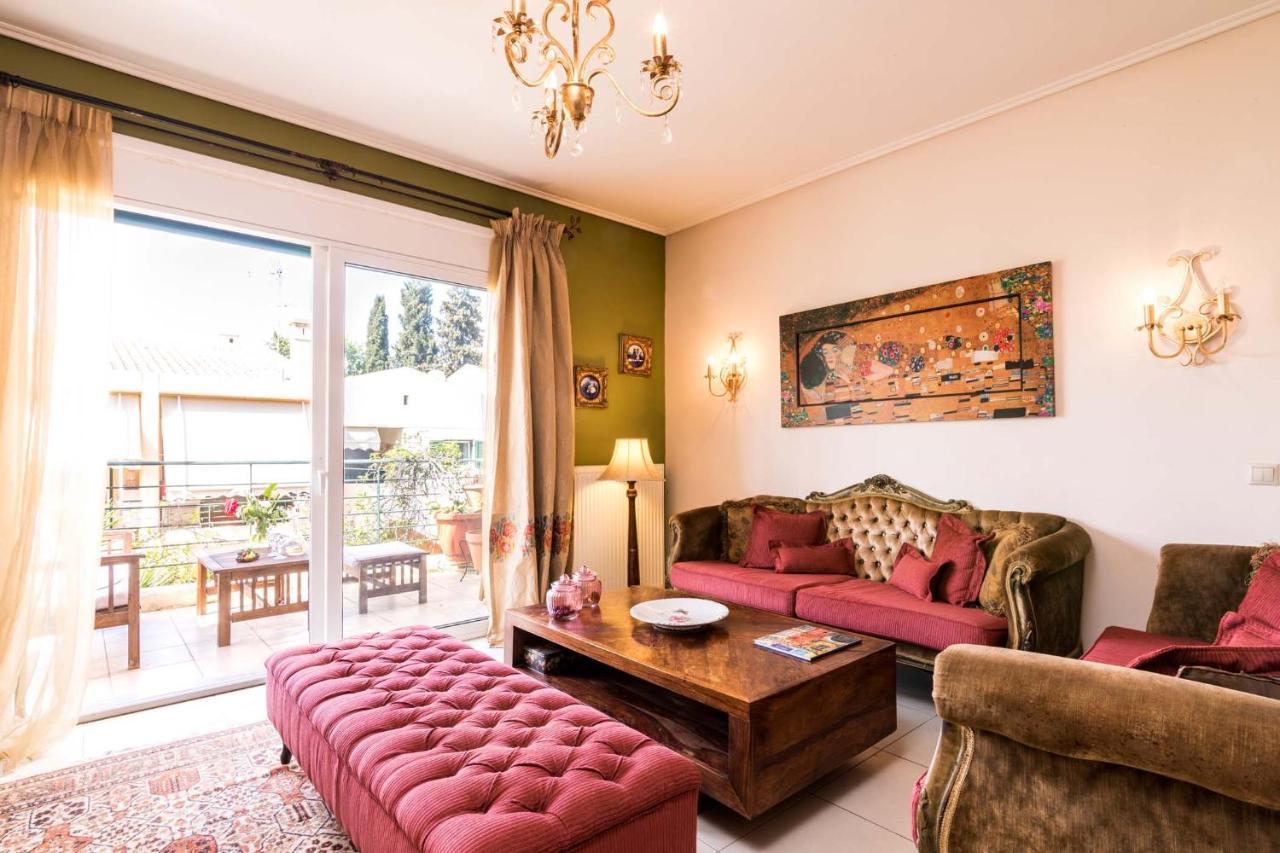Cosy Family Apartment Corfu  Exteriör bild